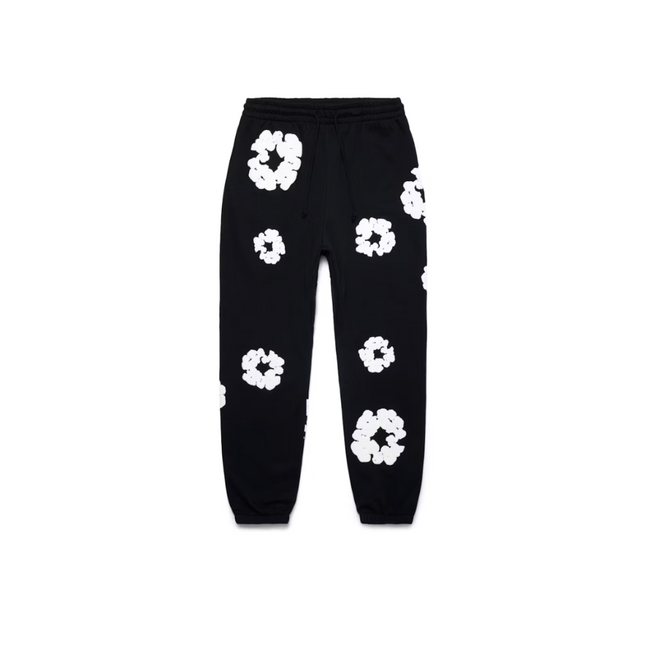 Denim Tears The Cotton Wreath Sweatpants Black