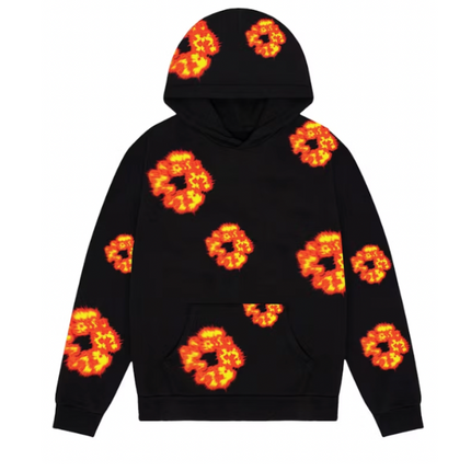 Denim Tears x Offset Wreath Hoodie Black