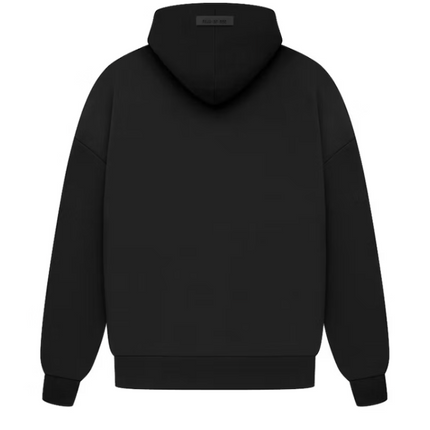 Fear Of God Essentials Arch Logo Hoodie Jet Black