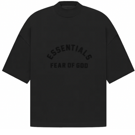 Fear Of God Essentials Arch Logo Tee Jet Black