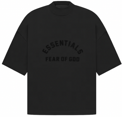 Fear Of God Essentials Camiseta con logo en arco Negro azabache