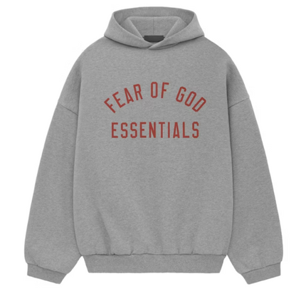 Fear Of God Essentials Fleece Hoodie Dark Heather