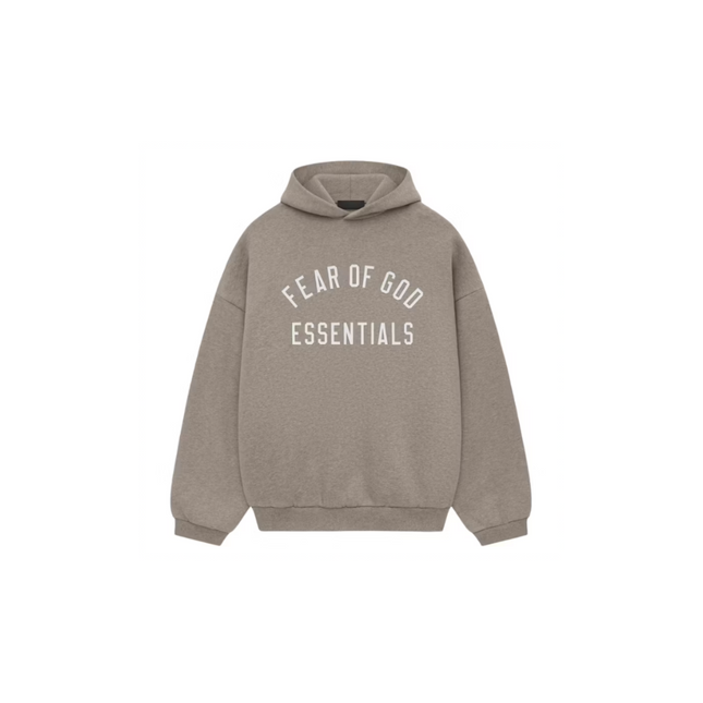 Fear Of God Essentials Fleece Hoodie Heather Gray