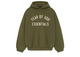 Fear Of God Essentials Fleece Hoodie Military