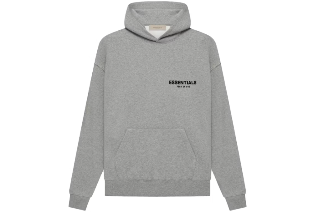 Fear Of God Essentials Hoodie Dark Oatmeal Coproom