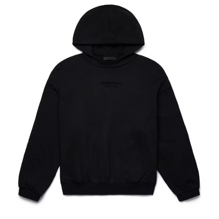 Fear Of God Essentials Hoodie Jet Black