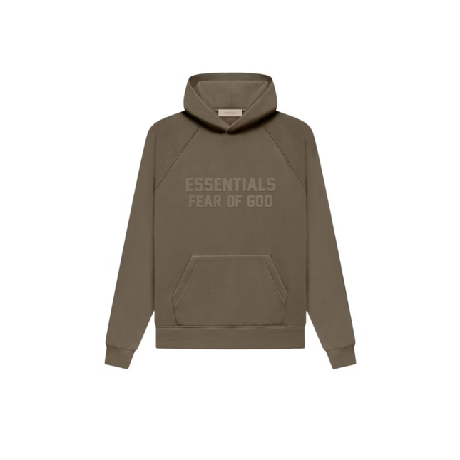 Fear Of God Essentials Hoodie Wood