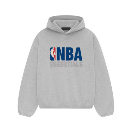 Fear Of God Essentials NBA Hoodie Light Heather