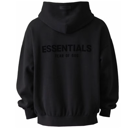 Fear Of God Essentials Pullover Chest Logo Hoodie Stretch Limo/Black