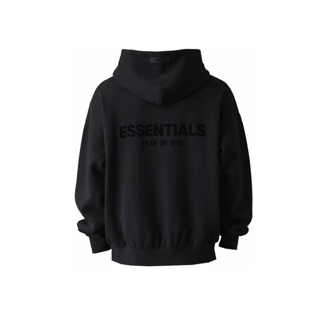 Fear Of God Essentials Pullover Chest Logo Hoodie Stretch Limo/Black
