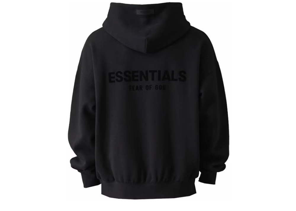 Fear of god essentials logo pullover hoodi hotsell
