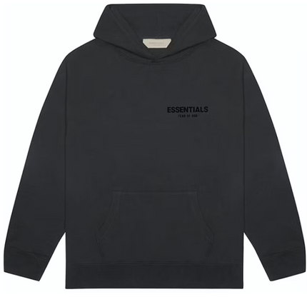 Fear Of God Essentials Pullover Chest Logo Hoodie Stretch Limo/Black