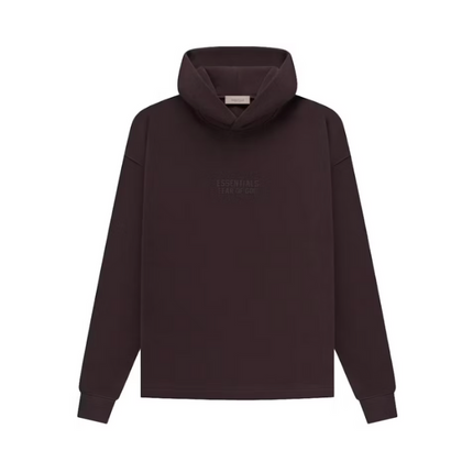 Fear Of God Essentials Relaxed Hoodie Plum