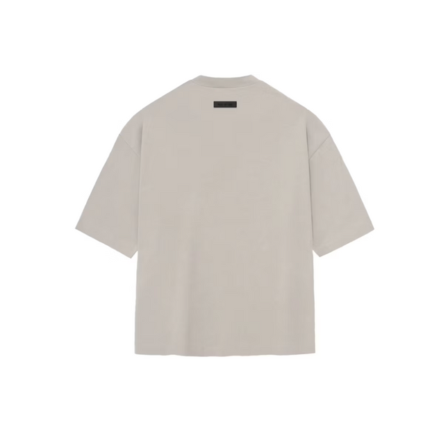 Fear Of God Essentials Tee Silver Cloud