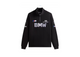Kith x BMW Cable Fleece Quarter Zip Black