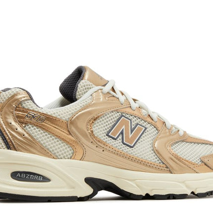 New Balance 530 Turtledove Gold Metallic