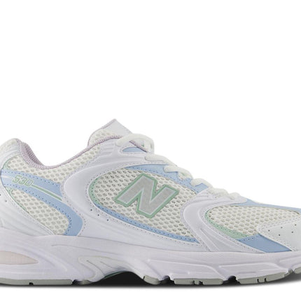 New Balance 530 White Light Chrome Blue Clay Ash