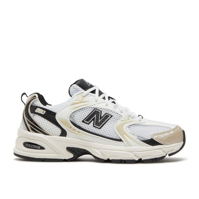 New Balance 530 White Light Gold Metallic