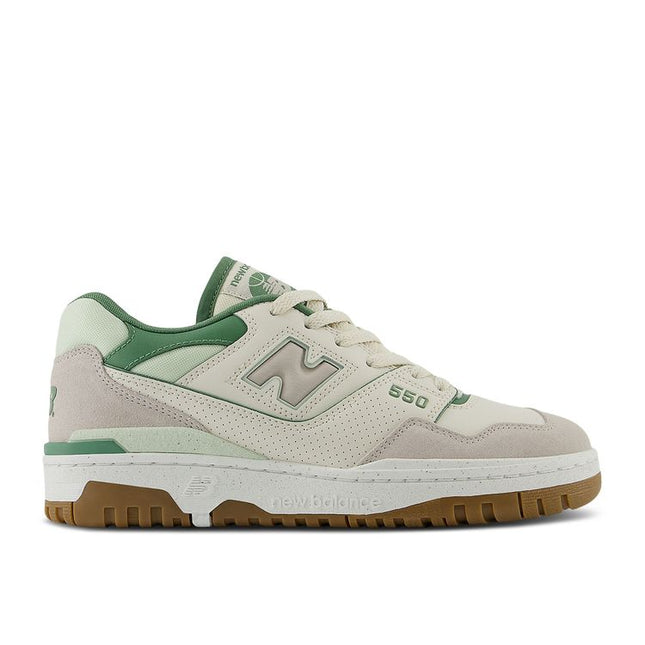 New Balance 550 Linen Mallard Green