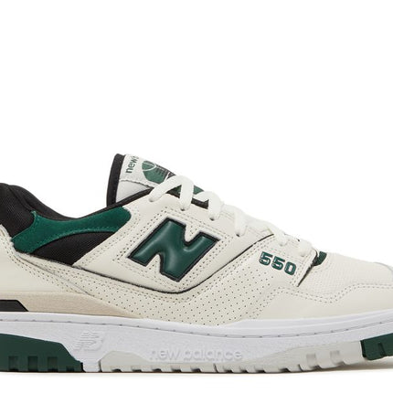 New Balance 550 Sea Salt Pine Green