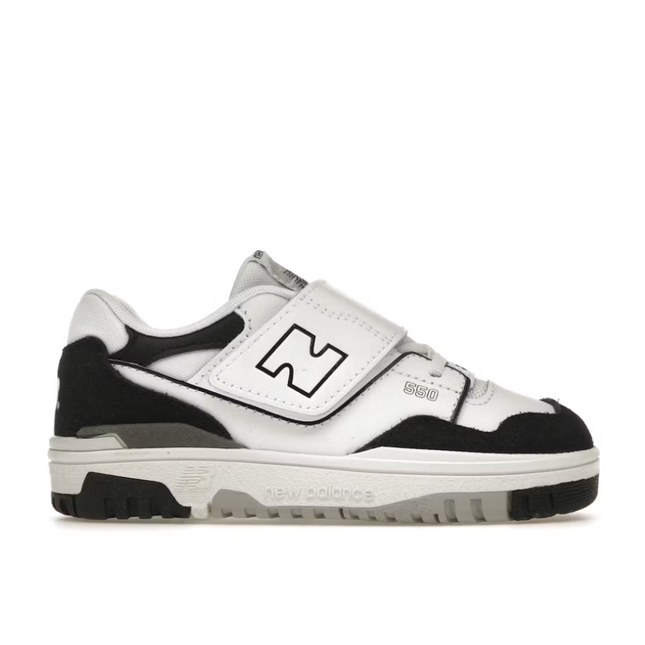 New Balance 550 White Black Rain Cloud (TD)