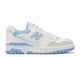 New Balance 550 White Blue Haze Rain Cloud