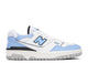 New Balance 550 White Carolina Blue
