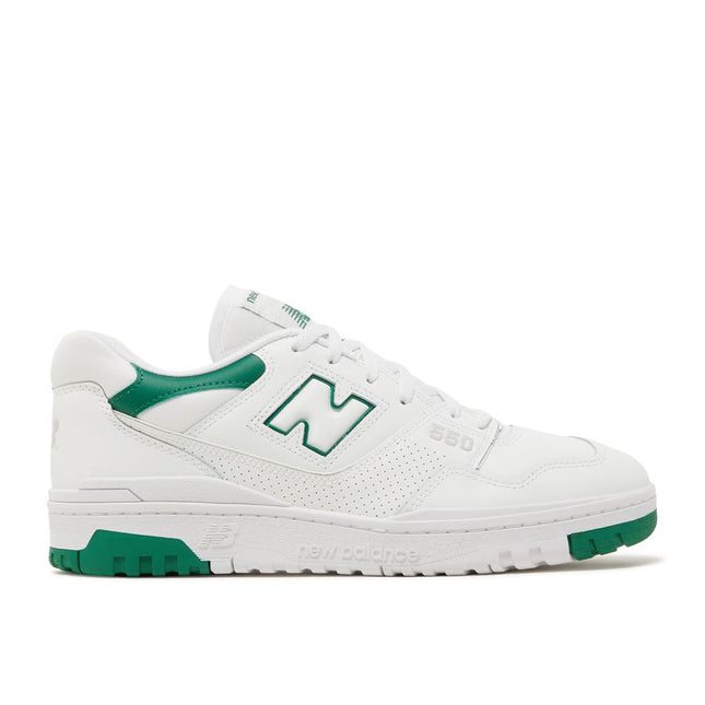 New Balance 550 White Classic Green