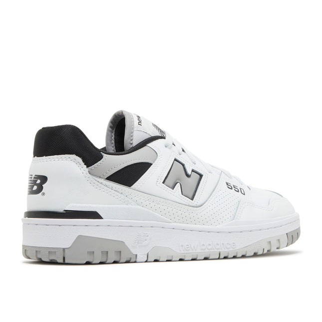 New Balance 550 White Concrete Black