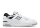 New Balance 550 White Concrete Black