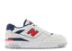 New Balance 550 White Navy Red