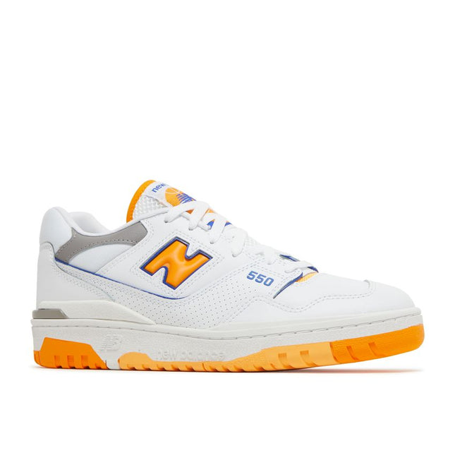 New Balance 550 White Vibrant Orange