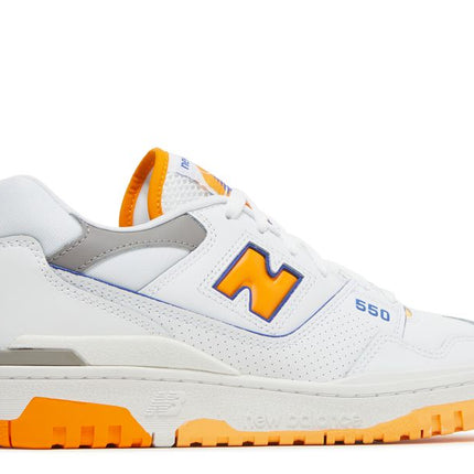 New Balance 550 White Vibrant Orange