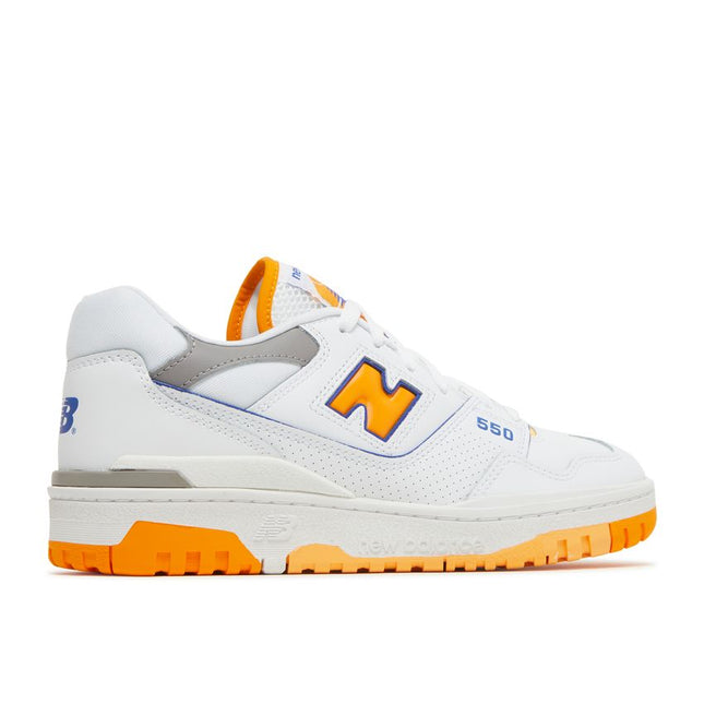 New Balance 550 White Vibrant Orange