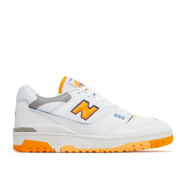 New Balance 550 White Vibrant Orange