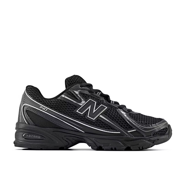 New Balance 740v2 Black Grey Silver