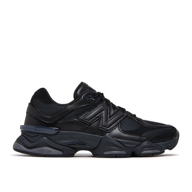 New Balance 9060 Triple Black Leather