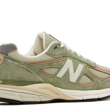 New Balance 990v4 MiUSA Teddy Santis Olive Incense