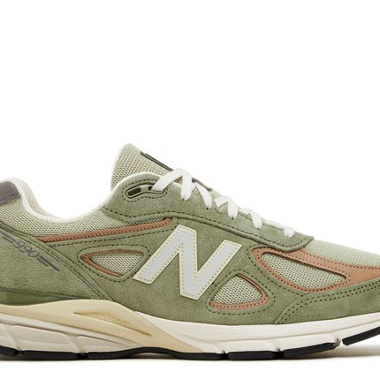 New Balance 990v4 MiUSA Teddy Santis Olive Incense