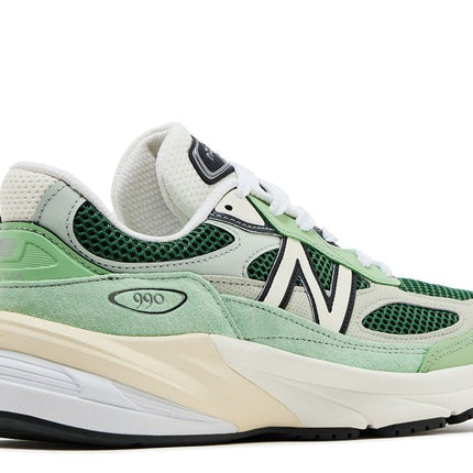 New Balance 990v6 MiUSA Avocado Natural Mint