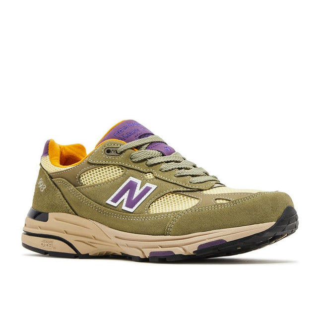 New Balance 993 MiUSA Teddy Santis Olive Leaf Maize
