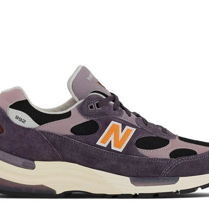 New Balance 992 MiUSA Dark Ice Wine Black