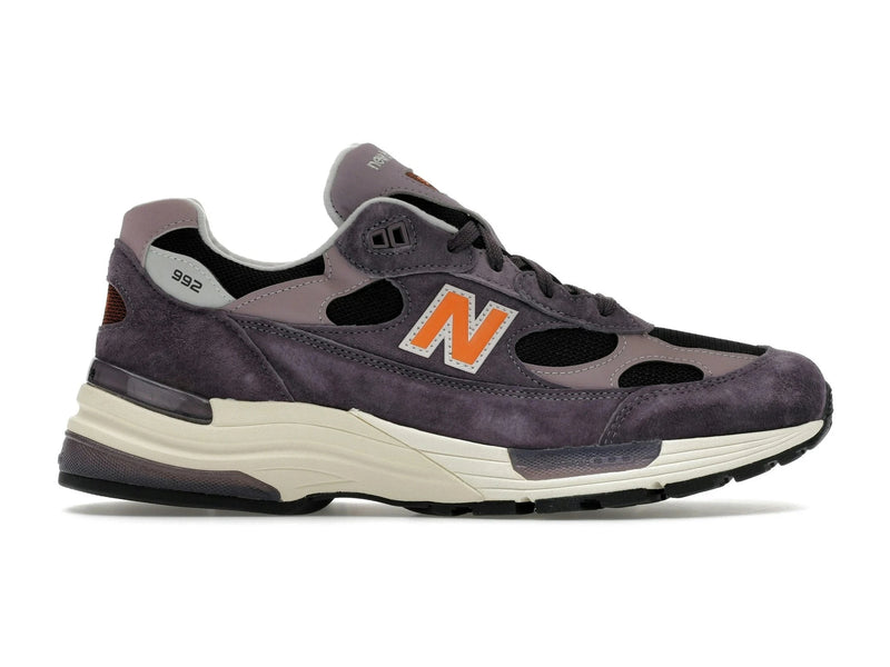 New Balance 992 MiUSA Dark Ice Wine Black