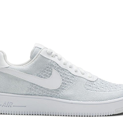 Nike Air Force 1 Flyknit 2 White Pure Platinum