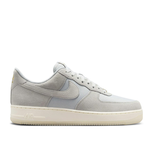 Nike Air Force 1 Low '07 LV8 Light Smoke Grey Metallic Gold Pale Ivory