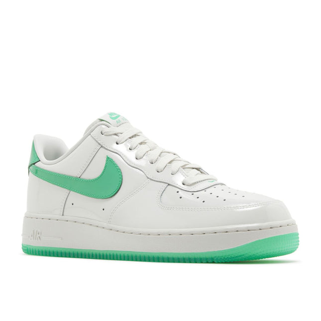 Nike Air Force 1 Low '07 Patent Platinum Tint Stadium Green