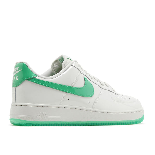 Nike Air Force 1 Low '07 Patent Platinum Tint Stadium Green