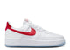 Nike Air Force 1 Low '07 Satin White Varsity Red