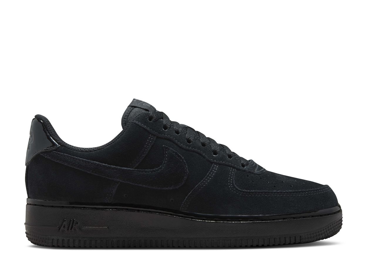 Nike Af1 Air Force Ante Nike Air Force Low '07 Triple Black Suede