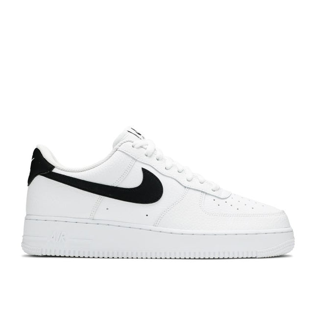 Nike Air Force 1 Low '07 Blanco Negro Cuero granulado